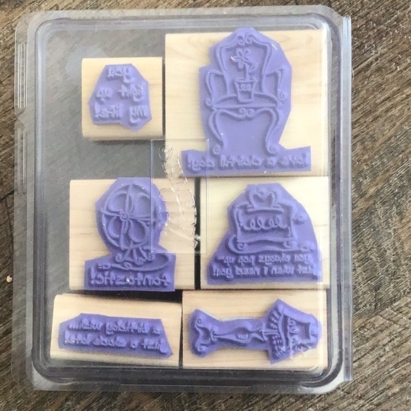 Furnished with Love Stamp Set - Picture 2 of 3